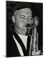 Tenor Saxophonist Dale Barlow Playing at the Fairway, Welwyn Garden City, Hertfordshire, 1996-Denis Williams-Mounted Photographic Print