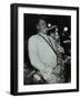 Tenor Saxophonist Eddie Lockjaw Davis Playing at the Bell, Codicote, Hertfordshire, 12 April 1982-Denis Williams-Framed Photographic Print