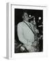 Tenor Saxophonist Eddie Lockjaw Davis Playing at the Bell, Codicote, Hertfordshire, 12 April 1982-Denis Williams-Framed Photographic Print