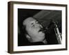 Tenor Saxophonist Frank Griffith Playing at the Fairway, Welwyn Garden City, Hertfordshire, 2000-Denis Williams-Framed Photographic Print