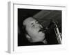 Tenor Saxophonist Frank Griffith Playing at the Fairway, Welwyn Garden City, Hertfordshire, 2000-Denis Williams-Framed Photographic Print