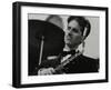 Tenor Saxophonist Scott Hamilton at Knebworth, Hertfordshire, 1982-Denis Williams-Framed Photographic Print