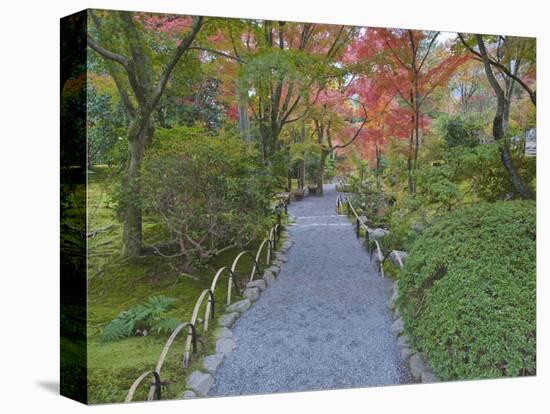 Tenryuji Temple Garden, Sagano, Arashiyama, Kyoto, Japan-Rob Tilley-Stretched Canvas
