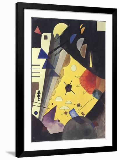 Tension in Height-Wassily Kandinsky-Framed Art Print