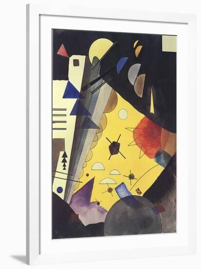 Tension in Height-Wassily Kandinsky-Framed Art Print