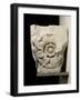 Tent Applique Decorated with Basil and Two Rosettes-null-Framed Giclee Print