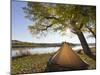 Tent at Judith River Campsite on the Upper Missouri River Breaks National Monument, Montana, Usa-Chuck Haney-Mounted Photographic Print
