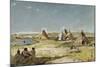 Tent Camp of Indians, Wyoming-Frank Buchser-Mounted Giclee Print