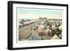 Tent City, Coronado, San Diego, California-null-Framed Art Print