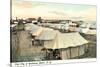 Tent City, Rockaway Beach, New York-null-Stretched Canvas