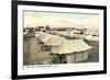 Tent City, Rockaway Beach, New York-null-Framed Art Print