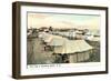 Tent City, Rockaway Beach, New York-null-Framed Art Print