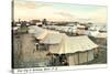 Tent City, Rockaway Beach, New York-null-Stretched Canvas