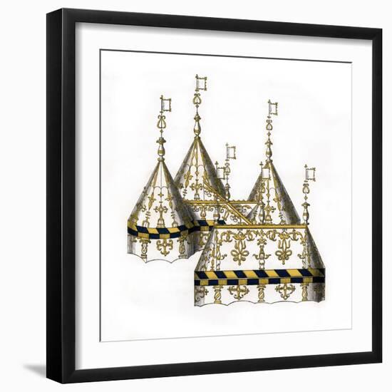 Tent Design, 16th Century-Henry Shaw-Framed Giclee Print