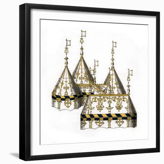 Tent Design, 16th Century-Henry Shaw-Framed Giclee Print