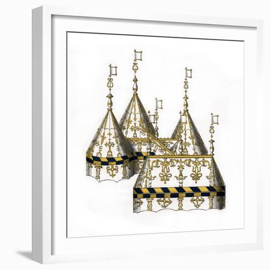 Tent Design, 16th Century-Henry Shaw-Framed Giclee Print