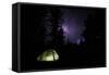 Tent in Thunder Storm Near Mt Evans, Colorado-Daniel Gambino-Framed Stretched Canvas