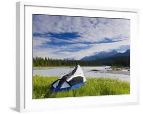 Tent, Kootenay National Park, British Columbia, Canada-Peter Adams-Framed Photographic Print