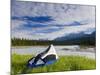 Tent, Kootenay National Park, British Columbia, Canada-Peter Adams-Mounted Photographic Print