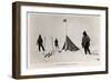 Tent Left at the South Pole by Roald Amundsen-Lieutenant Henry Robertson Bowers-Framed Giclee Print