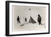 Tent Left at the South Pole by Roald Amundsen-Lieutenant Henry Robertson Bowers-Framed Giclee Print