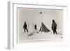 Tent Left at the South Pole by Roald Amundsen-Lieutenant Henry Robertson Bowers-Framed Giclee Print