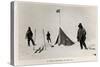 Tent Left at the South Pole by Roald Amundsen-Lieutenant Henry Robertson Bowers-Stretched Canvas