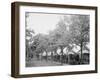 Tent Life at Ocean Grove, N.J.-null-Framed Photo