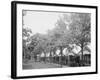 Tent Life at Ocean Grove, N.J.-null-Framed Photo