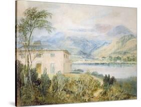 Tent Lodge, by Coniston Water, 1818-J. M. W. Turner-Stretched Canvas