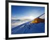 Tent on Volcan Cotopaxi, 5897M, Highest Active Volcano in the World, Ecuador, South America-Christian Kober-Framed Photographic Print