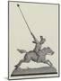 Tent-Pegging Challenge Trophy for Indian Cavalry-null-Mounted Giclee Print