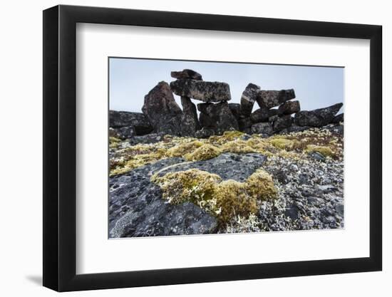 Tent Rings, Nunavut, Canada-Paul Souders-Framed Photographic Print