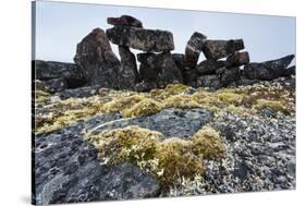 Tent Rings, Nunavut, Canada-Paul Souders-Stretched Canvas