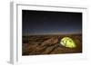 Tent Sits Next to Massive Canyon on Public Land Near Canyonlands National Park, Utah-Matt Jones-Framed Photographic Print