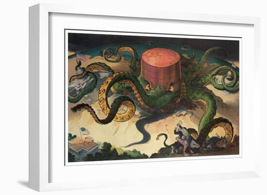 Tentacles-Udo J. Keppler-Framed Art Print