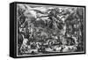 Tentation De St Antoine, C1615-1635-Jacques Callot-Framed Stretched Canvas