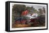 Tenth Regiment of Foot, at the Battle of Steenkerque, 3rd August 1692-Madeley-Framed Stretched Canvas