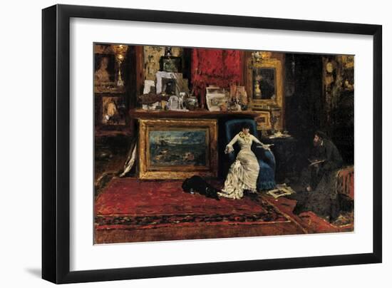 Tenth Street Studio-William Merritt Chase-Framed Art Print