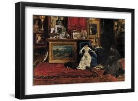 Tenth Street Studio-William Merritt Chase-Framed Art Print