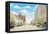 Tenth Street, Wichita Falls-null-Framed Stretched Canvas