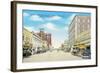 Tenth Street, Wichita Falls-null-Framed Art Print