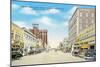 Tenth Street, Wichita Falls-null-Mounted Art Print