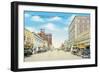 Tenth Street, Wichita Falls-null-Framed Premium Giclee Print