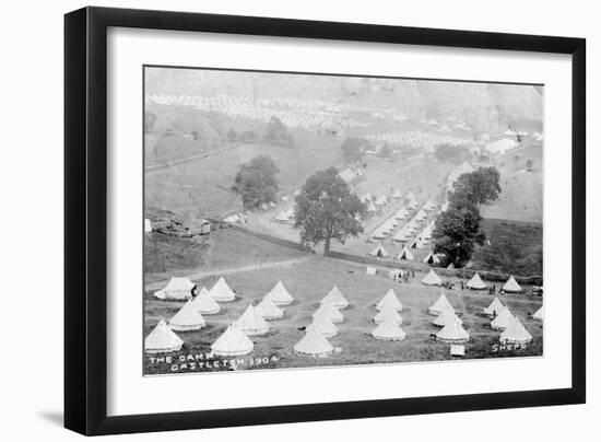 Tents at Castleton, 1904-Shefo-Framed Giclee Print