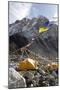 Tents of Mountaineers Along Khumbu Glacier, Mt Everest, Nepal-David Noyes-Mounted Photographic Print