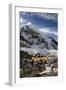 Tents of Mountaineers Scattered Along Khumbu Glacier, Base Camp, Mt Everest, Nepal-David Noyes-Framed Photographic Print