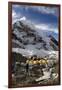 Tents of Mountaineers Scattered Along Khumbu Glacier, Base Camp, Mt Everest, Nepal-David Noyes-Framed Photographic Print