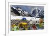 Tents of Mountaineers Scattered Along Khumbu Glacier, Base Camp, Mt Everest, Nepal-David Noyes-Framed Photographic Print