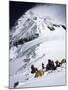 Tents on Southside of Everest, Nepal-Michael Brown-Mounted Premium Photographic Print